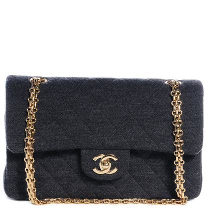 Chanel Jersey Small Double Flap Navy 1 of 9