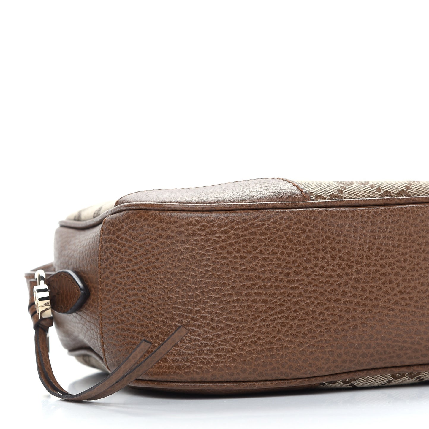 Monogram Mini Bree Messenger Bag Beige Tabacco