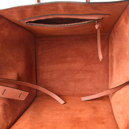 Celine Shiny Grained Calfskin Medium Phantom Luggage Terracotta 5 of 9