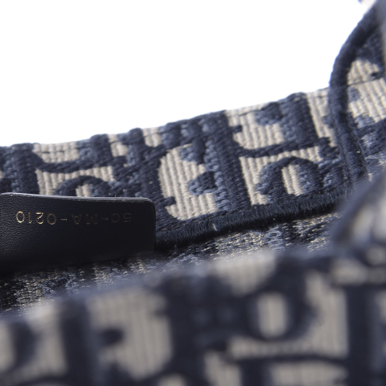 Christian Dior Oblique Medium Book Tote Blue Multicolor 9 of 9