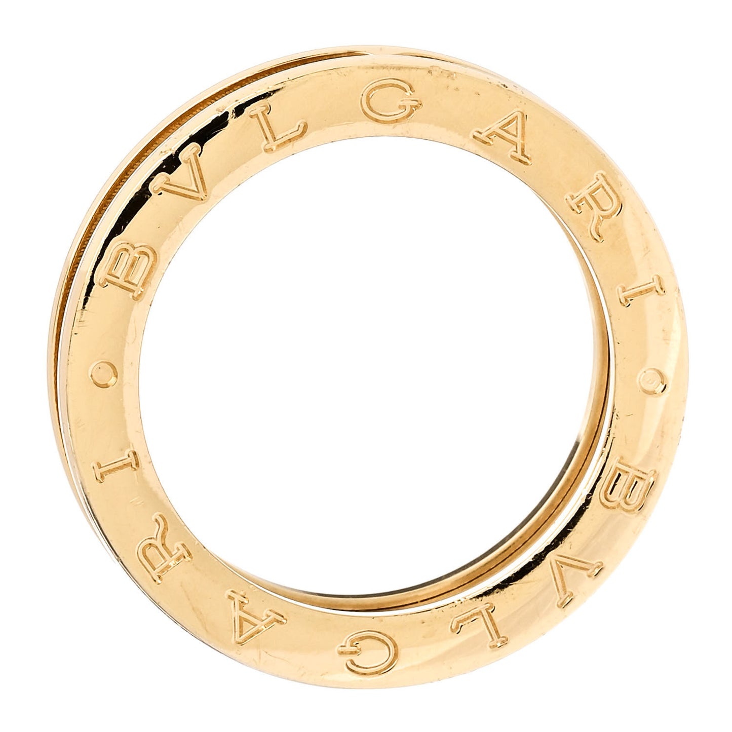 18K Yellow Gold B.Zero1 One-Band Ring 56 7.5