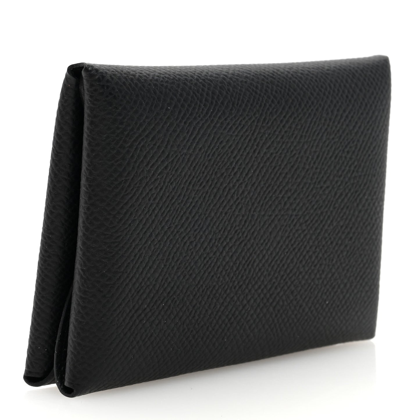 Epsom Calvi Duo Card Case Black