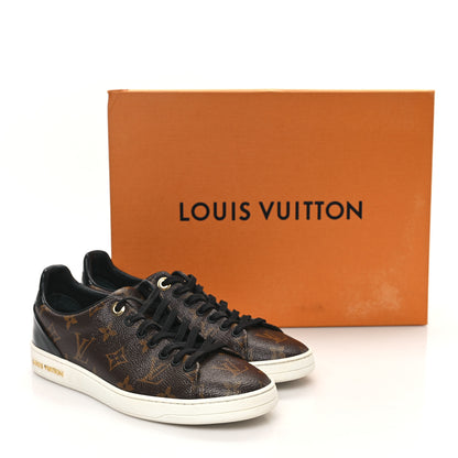 Louis Vuitton Patent Monogram Frontrow Sneakers 38 8 of 8