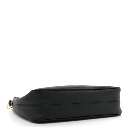Prada Saffiano Lux Re-Edition 2005 Shoulder Bag Black 4 of 15