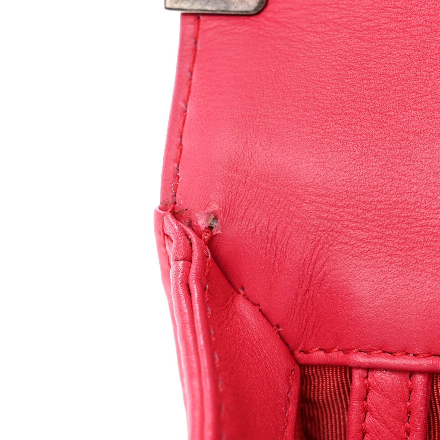 Chanel Patent Quilted Large Boy Flap Pink 12 of 14