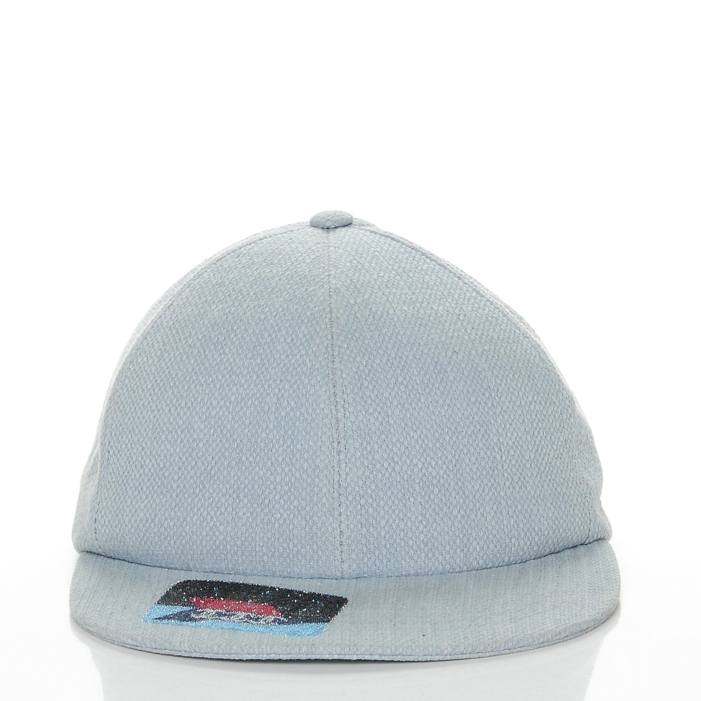 Cotton Strass Cap Hat Sky Blue