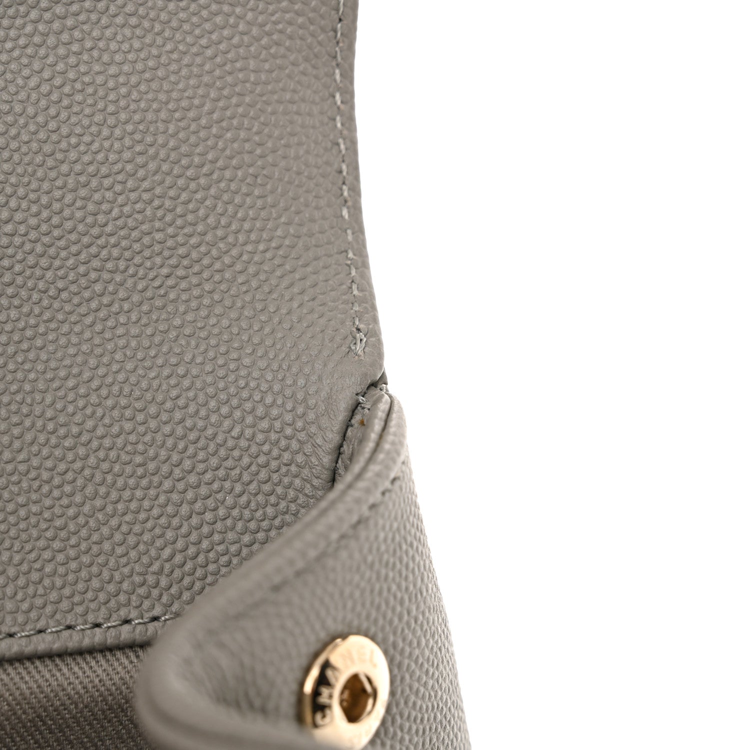 Chanel Caviar Quilted Medium Business Affinity Flap Grey 11 of 12