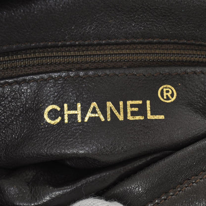 Chanel Lambskin Quilted Tassel Bag Dark Brown 9 of 11