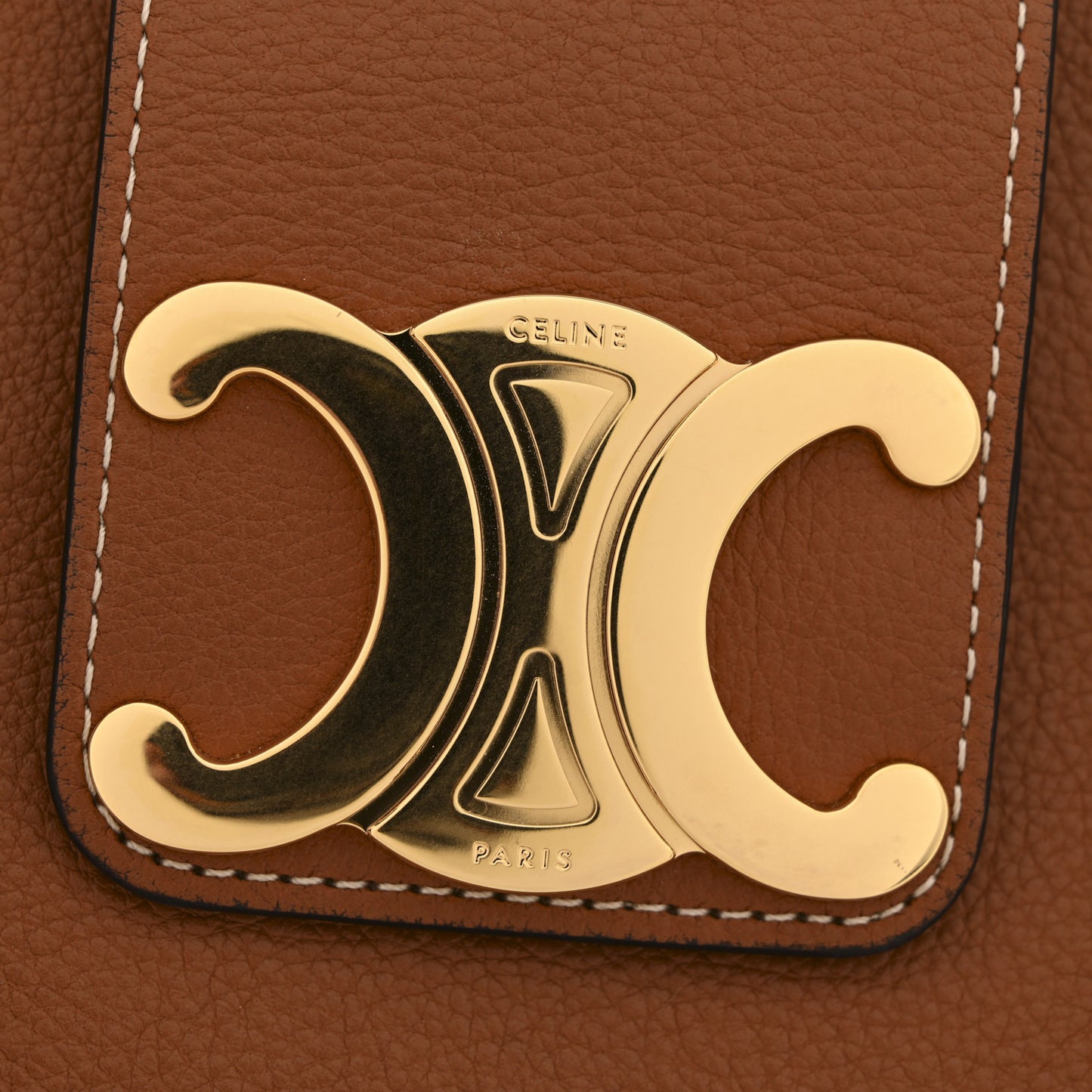 Supple Calfskin Medium Appoline Tan