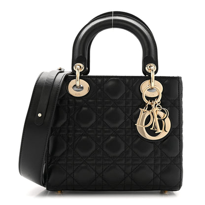 Christian Dior Lambskin Cannage Small My ABCDior Lady Dior Black 1 of 14