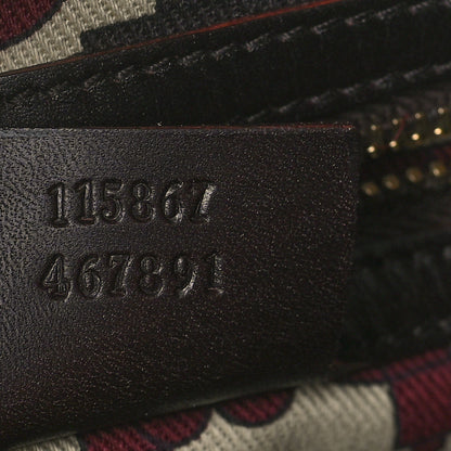 Gucci Guccissima Medium Horsebit Chain Hobo Dark Brown 7 of 11