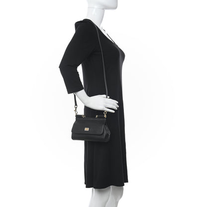 Dolce & Gabbana Dauphine Small Miss Sicily Satchel Black 2 of 7