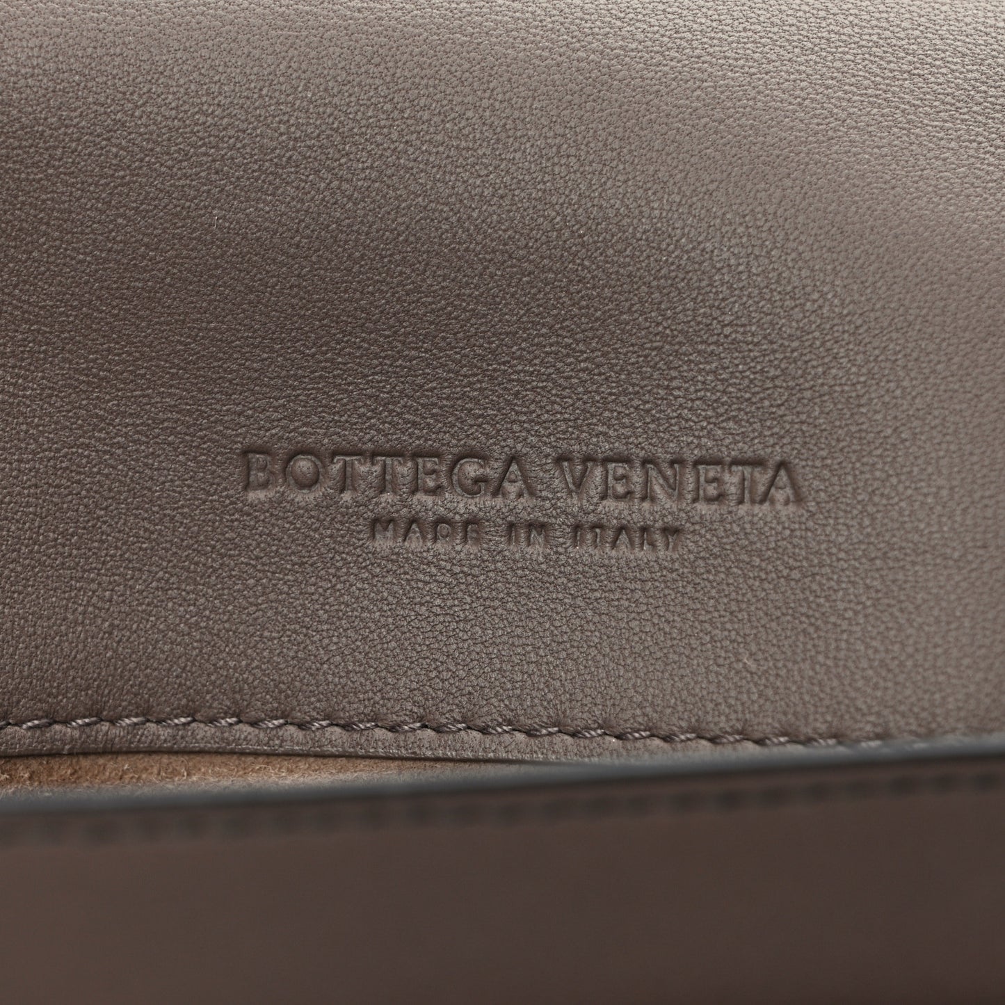 Nappa Intrecciato BV Luna Shoulder Bag New Steel