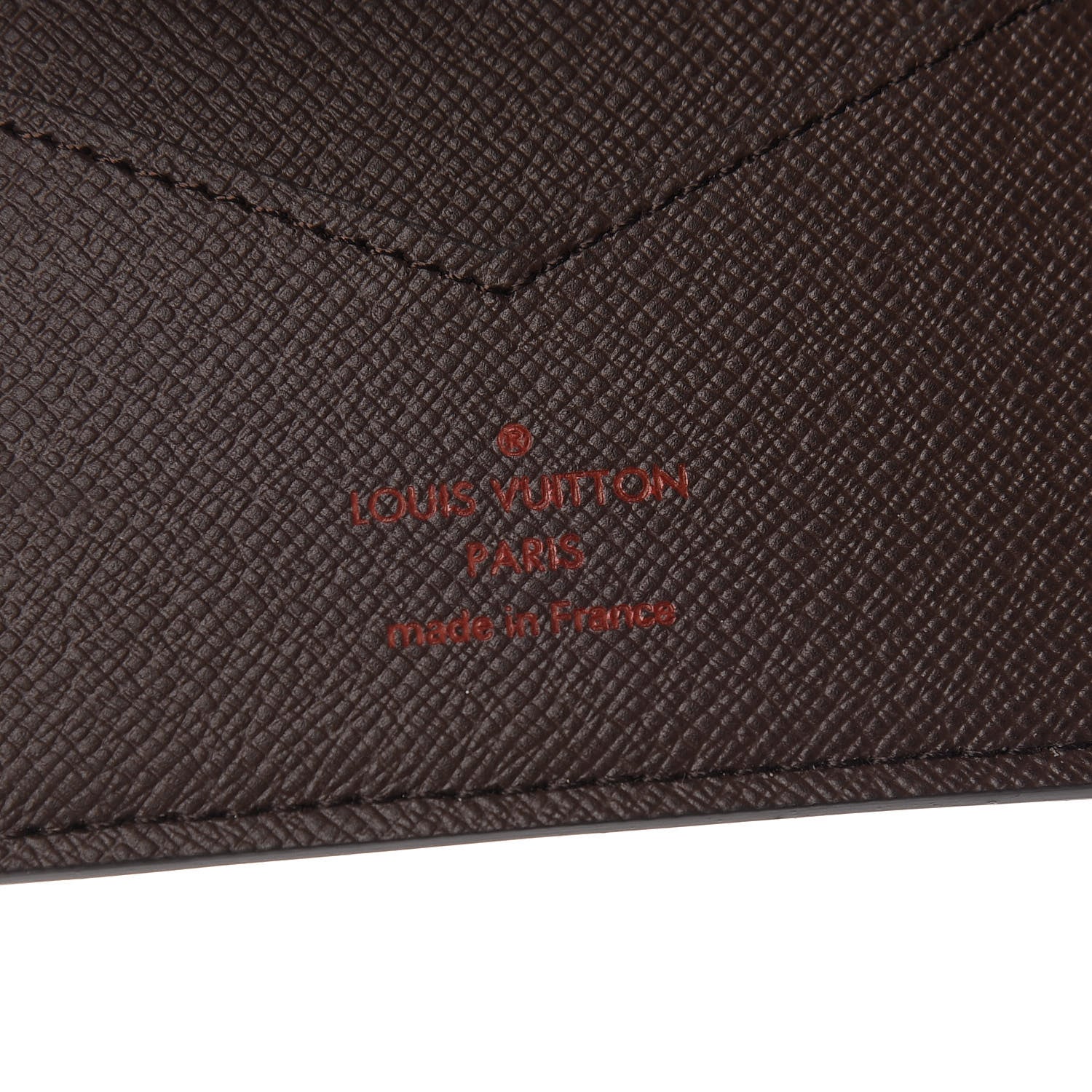 Louis Vuitton Damier Ebene Passport Cover 5 of 6