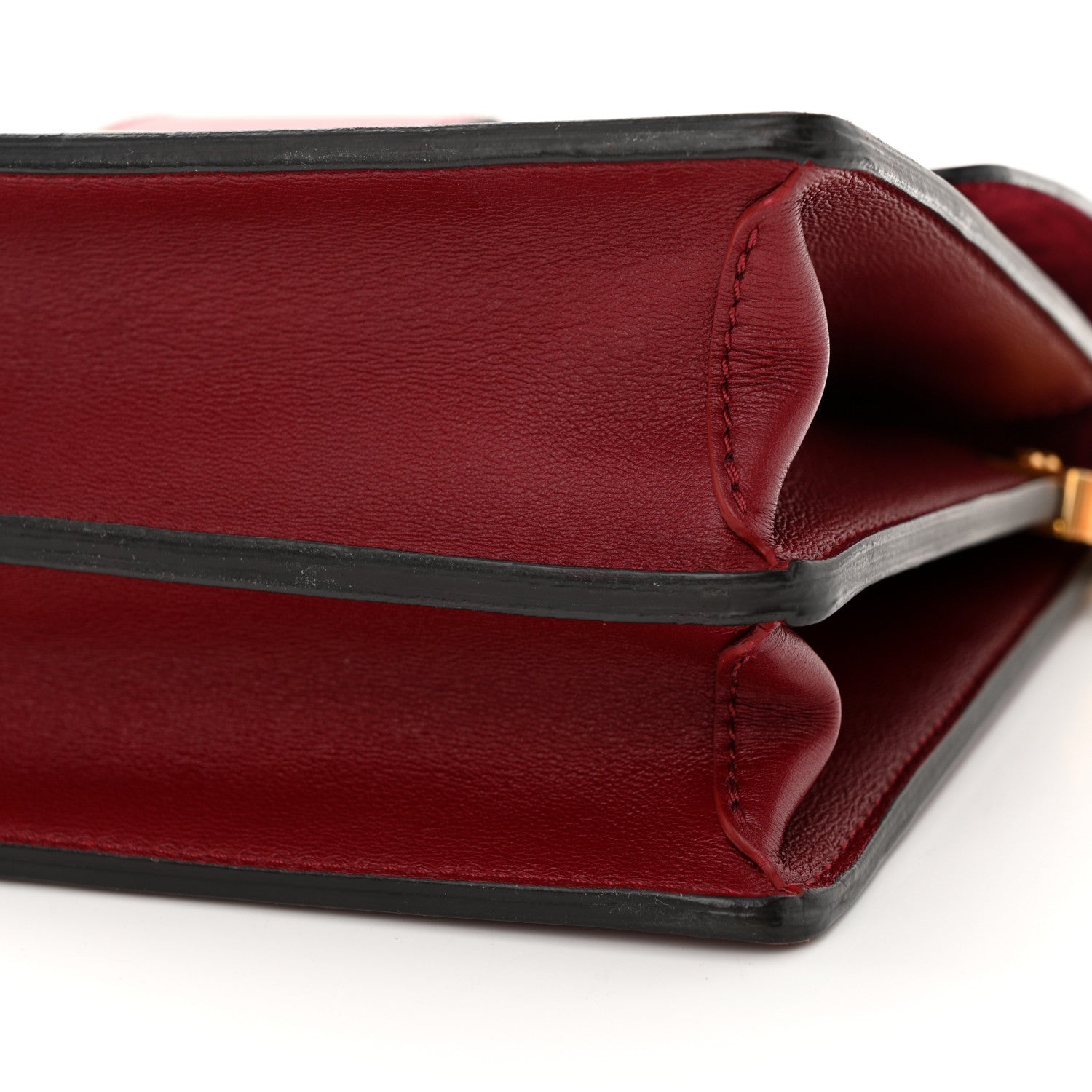 Louis Vuitton LOUIS VUITTON Smooth Calfskin Dauphine MM Cherry Berry 10 of 10