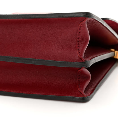 Louis Vuitton LOUIS VUITTON Smooth Calfskin Dauphine MM Cherry Berry 10 of 10