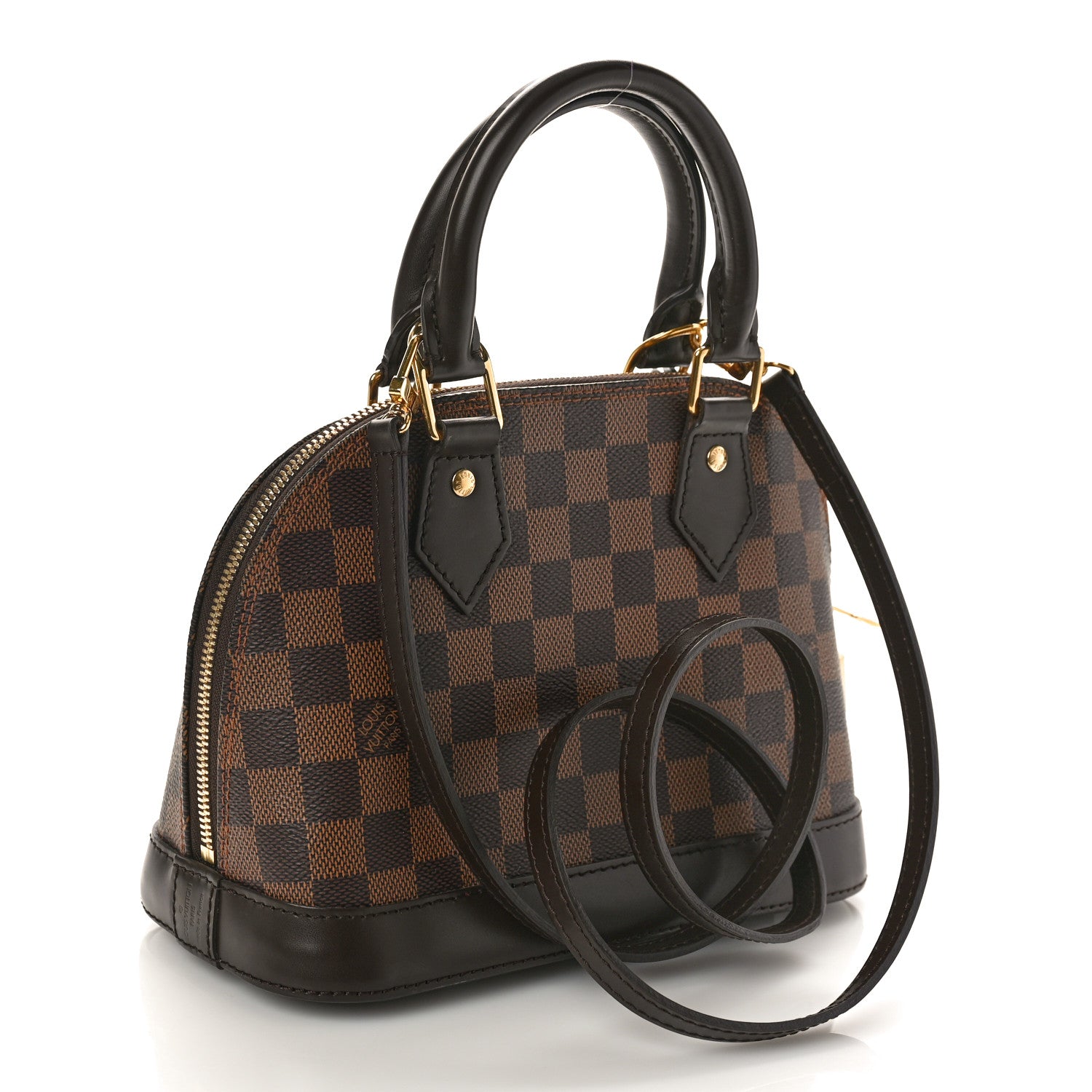 Louis Vuitton Damier Ebene Alma BB 2 of 10