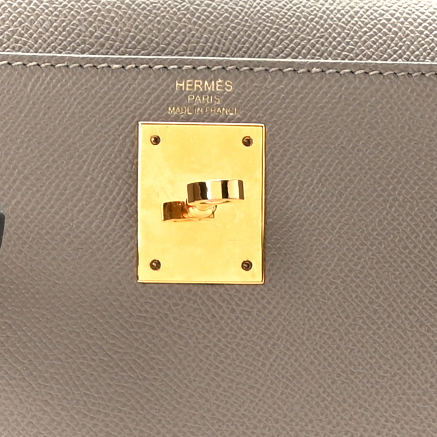 Hermes Epsom Kelly Sellier 28 Gris Asphalte 6 of 11