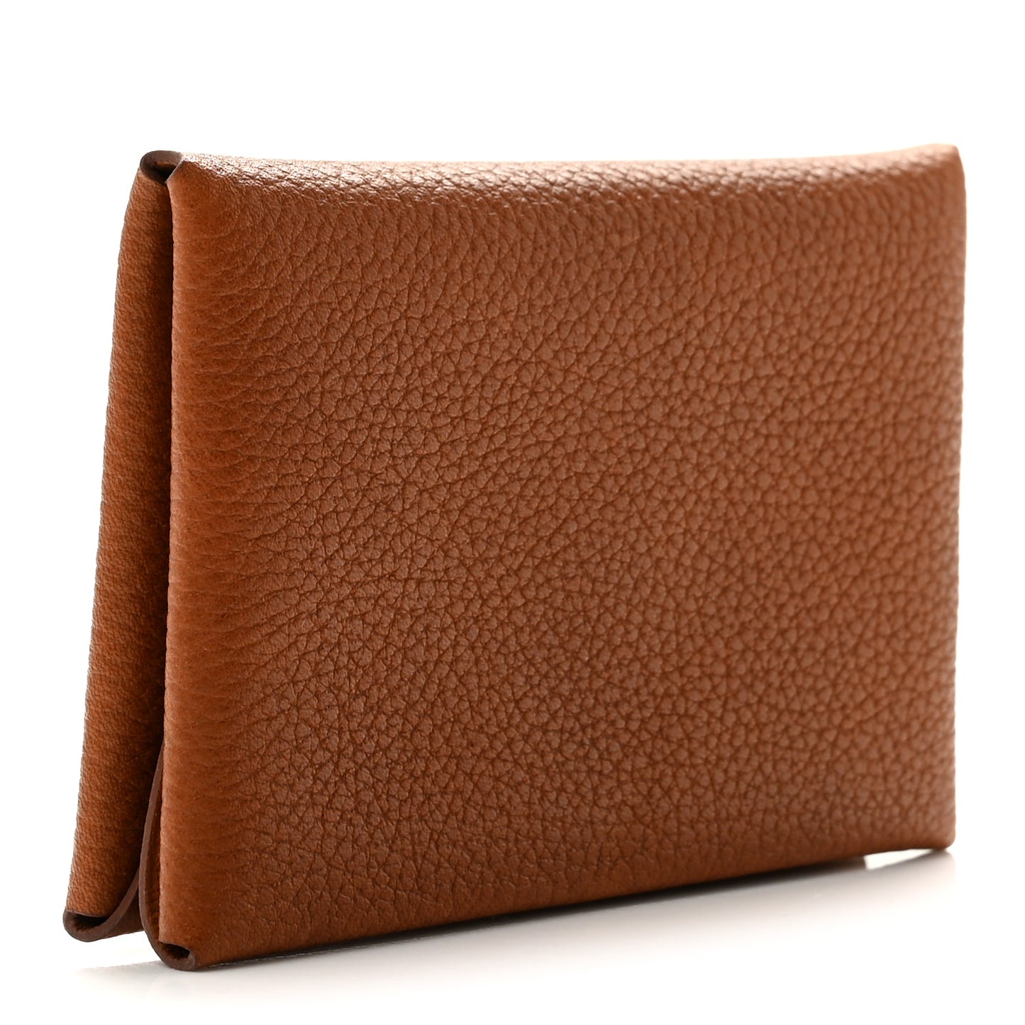 Barenia Faubourg Verso Calvi Duo Card Case Fauve