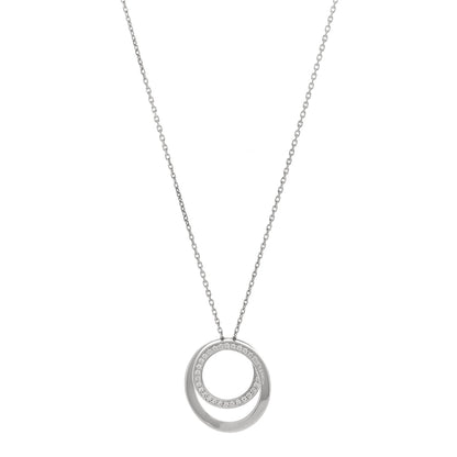 Cartier 18K White Gold Diamond Etincelle De Cartier Pendant Necklace 1 of 5