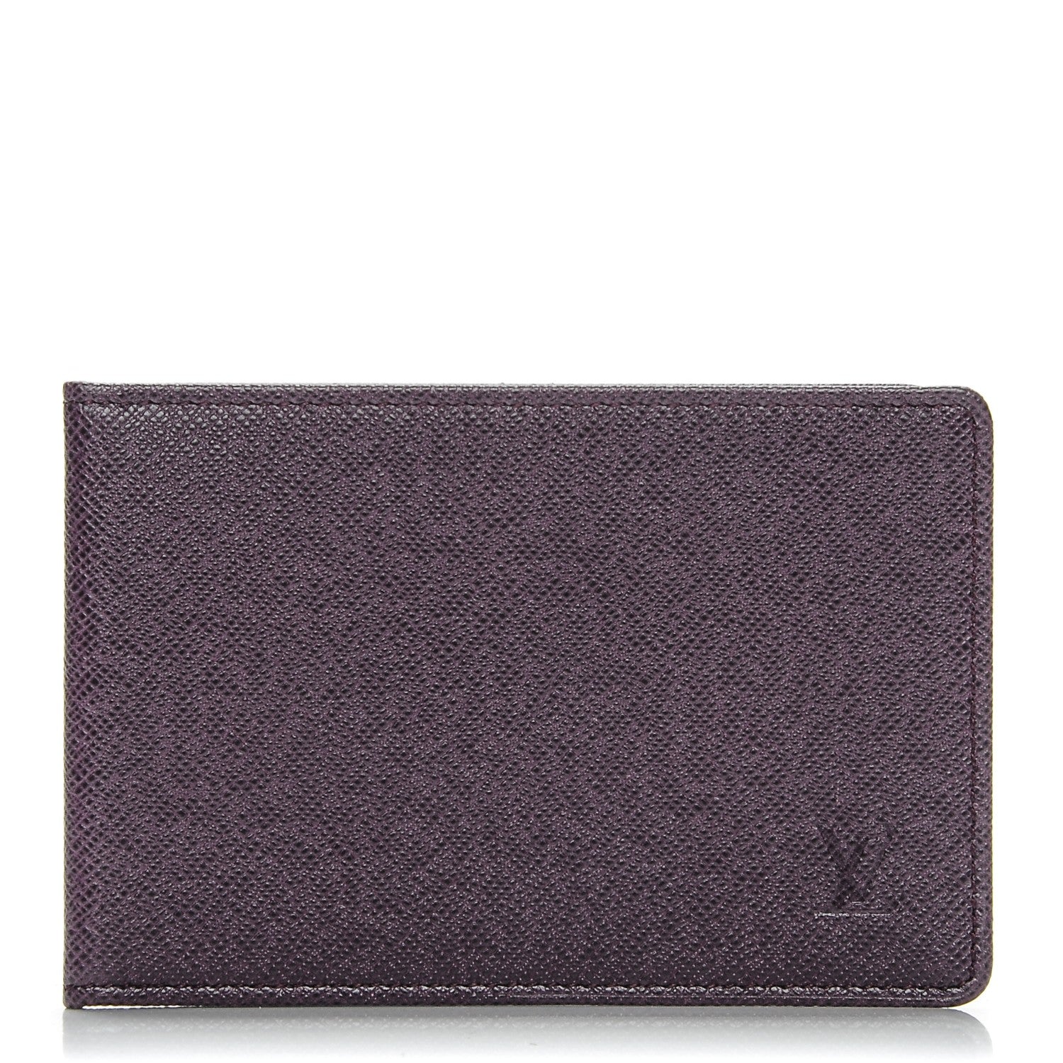 Louis Vuitton Taiga ID Card Holder Wallet Acajou 1 of 6