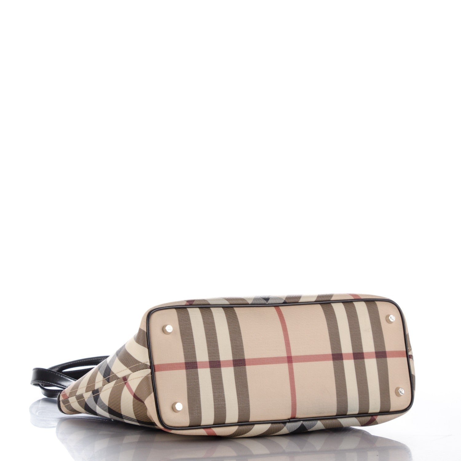 Burberry Supernova Check Regent Tote Black 4 of 8
