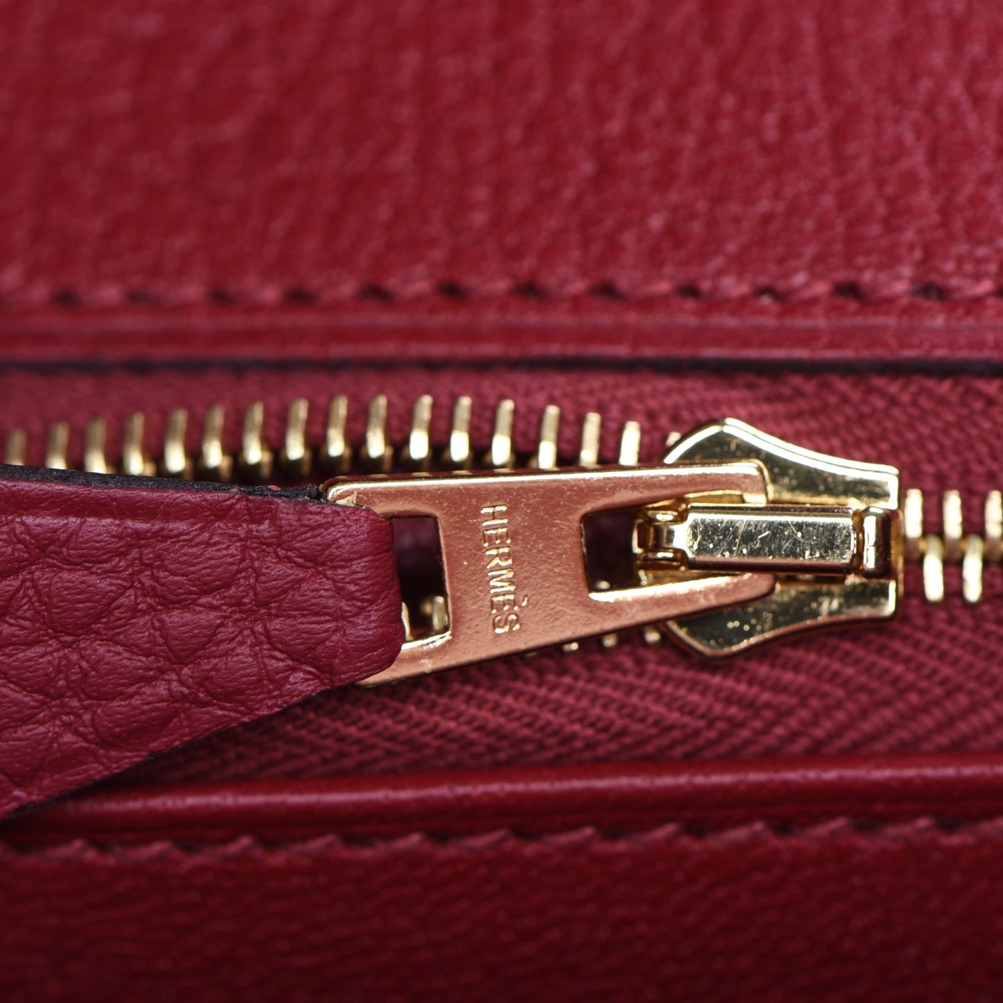 Togo Birkin 30 Rouge Grenat