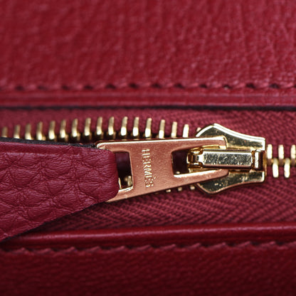 Hermes Togo Birkin 30 Rouge Grenat 16 of 26