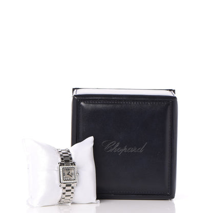 Chopard Stainless Steel Diamond Bezel Mother of Pearl 23mm Happy Sport Quartz Watch 7 of 7
