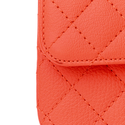 Chanel Goatskin Quilted 2.55 Reissue Mini Flap Orange 10 of 10