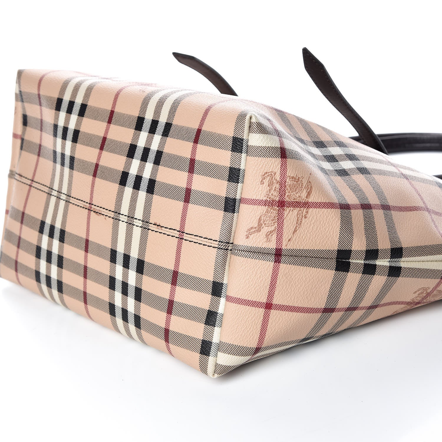 Burberry Haymarket Check Medium Salisbury Tote Black 6 of 9