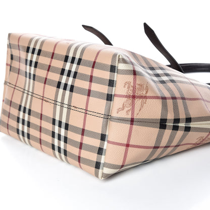 Burberry Haymarket Check Medium Salisbury Tote Black 6 of 9