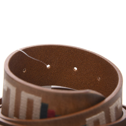 Gucci Faded Calfskin L'Aveugle Par Amour Embroidered Double G 40mm Belt 115 46 Cuir 4 of 5