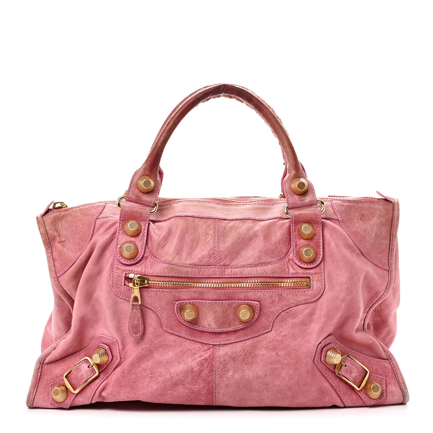 Balenciaga Agneau Giant 21 Gold Hardware Work Bubblegum 1 of 10