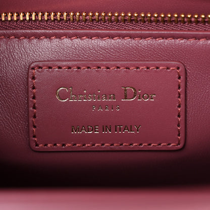 Christian Dior Grained Calfskin 30 Montaigne Flap Bag Dark Pink 6 of 9