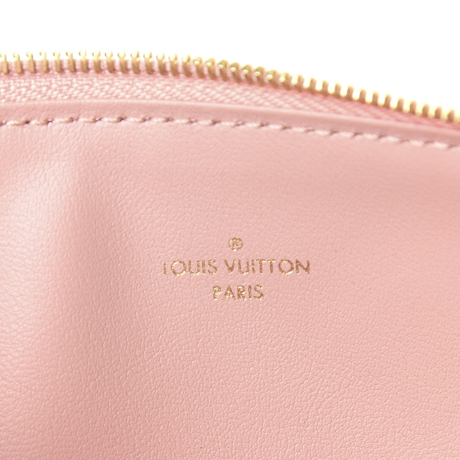 Louis Vuitton Empreinte Felicie Chain Wallet Zippered Insert Rose Poudre 5 of 5