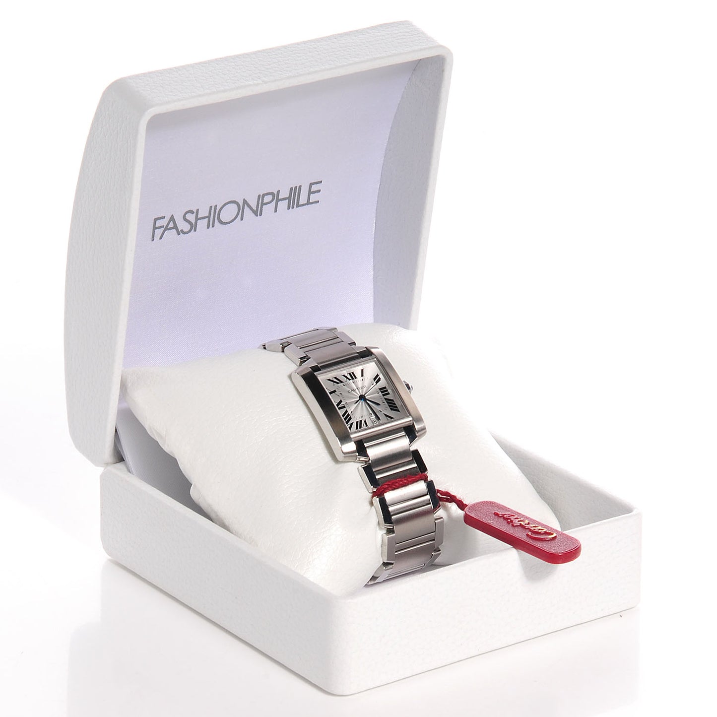 Stainless Steel 28mm Tank Francaise Automatic Watch