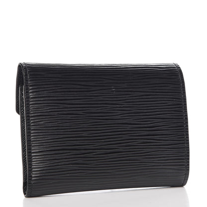 Louis Vuitton Epi Victorine Wallet Black 3 of 7