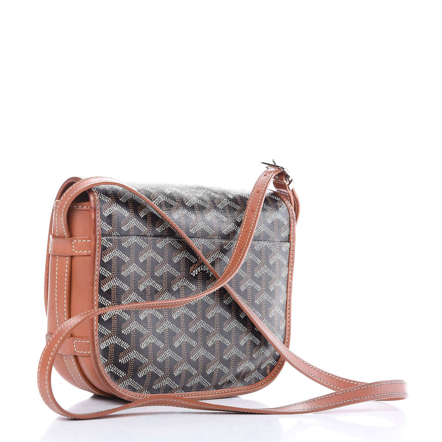 Goyard Goyardine Belvedere PM Messenger Bag Black Gold 3 of 16