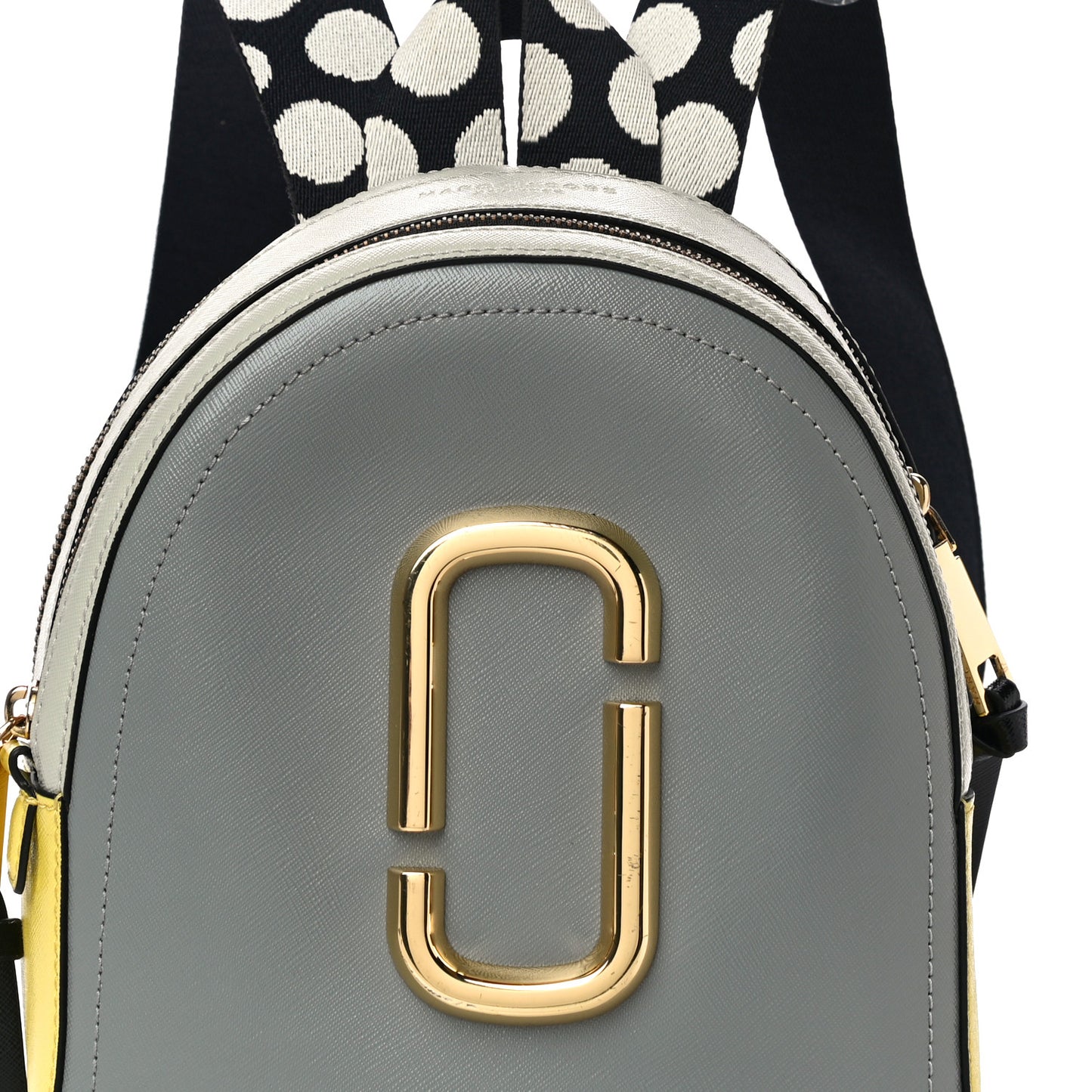 Saffiano Mini Snapshot Backpack Multicolor