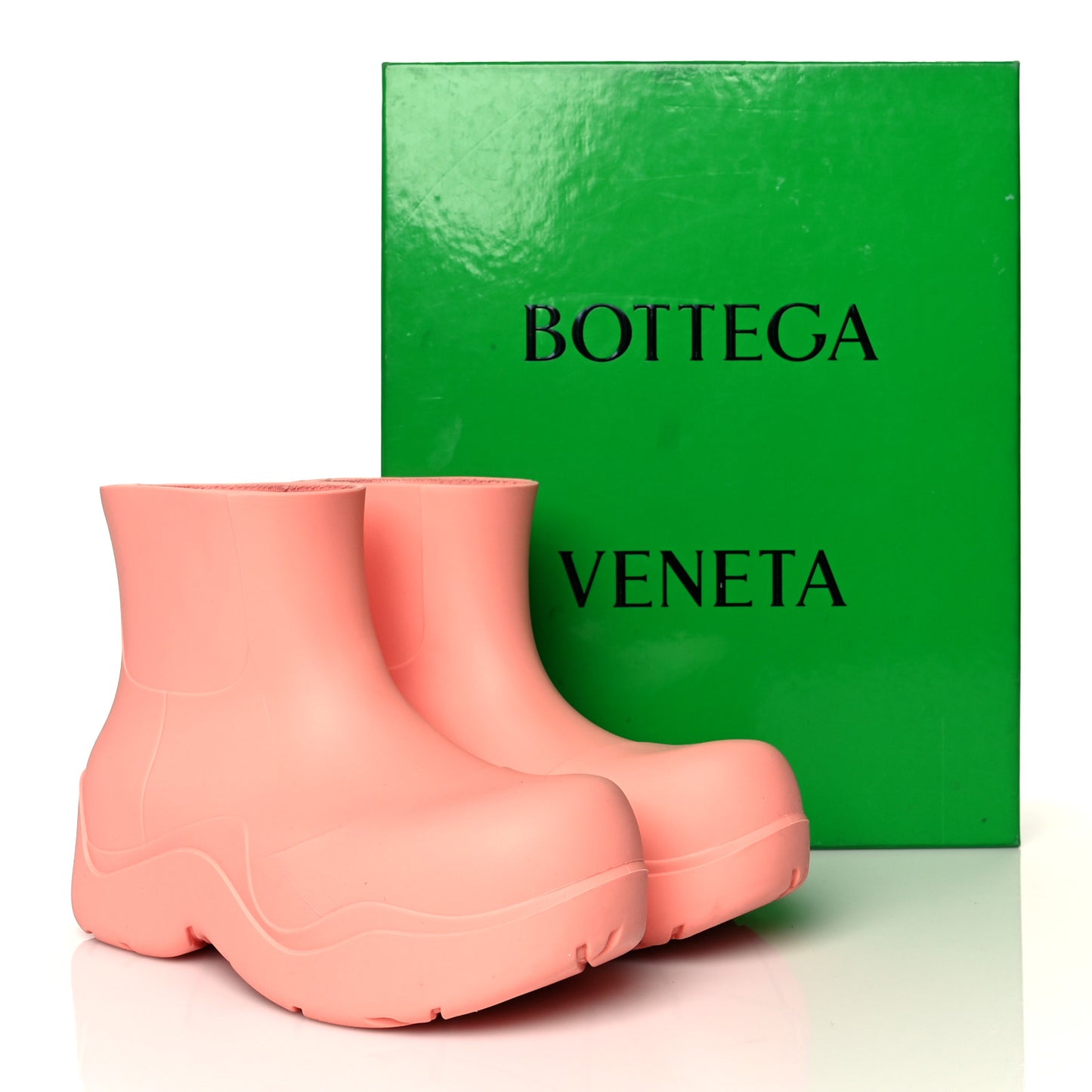 Rubber Puddle Ankle Boots 37 Flamingo