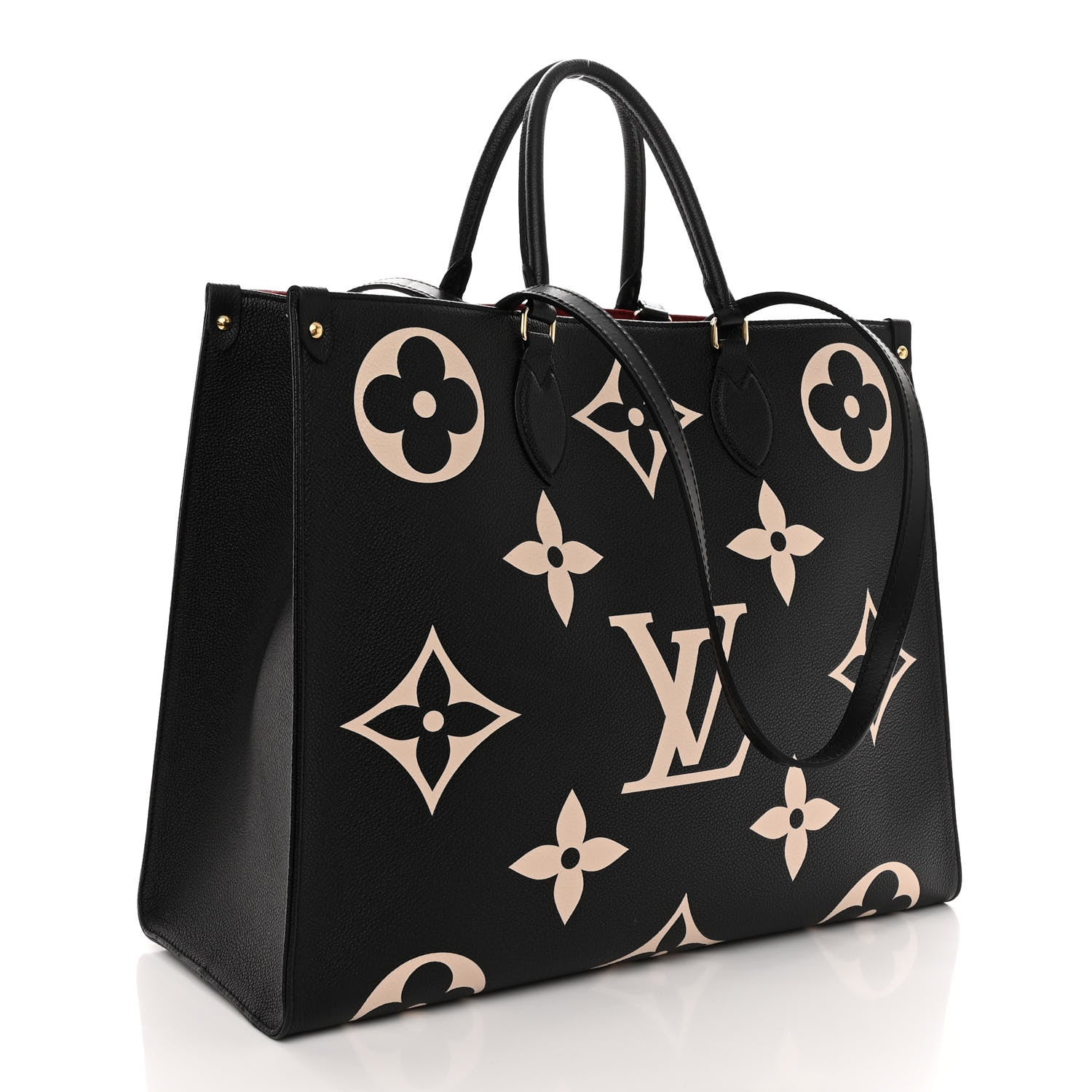 Louis Vuitton Empreinte Monogram Giant Onthego GM Black Beige 3 of 10