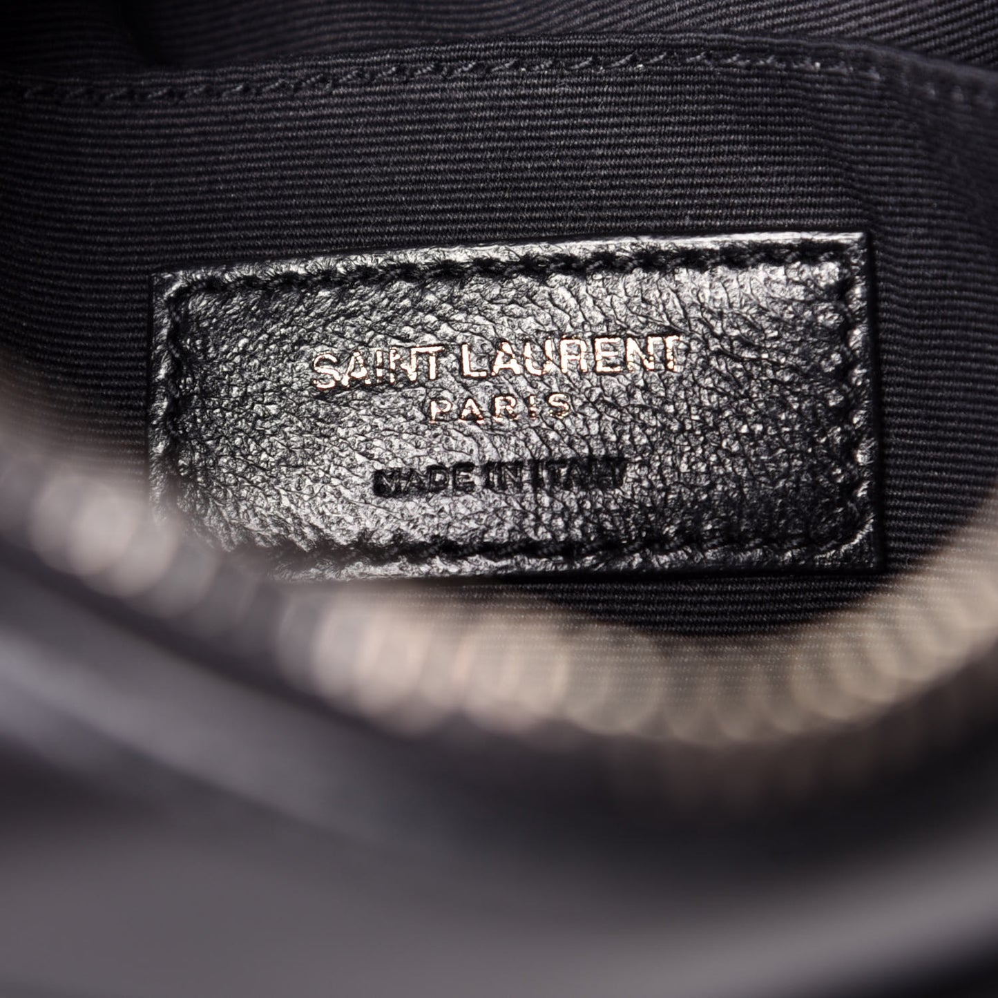 Calfskin Matelasse Monogram Lou Camera Bag Black