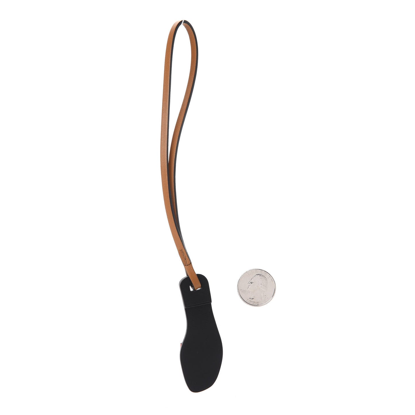 Lizard Butler Calfskin Hunter Oran Nano Bag Charm Sanguine