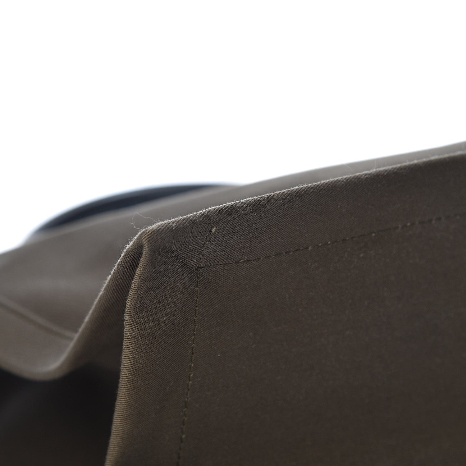 Saint Laurent Linen Calfskin Rive Gauche Tote Khaki 11 of 14