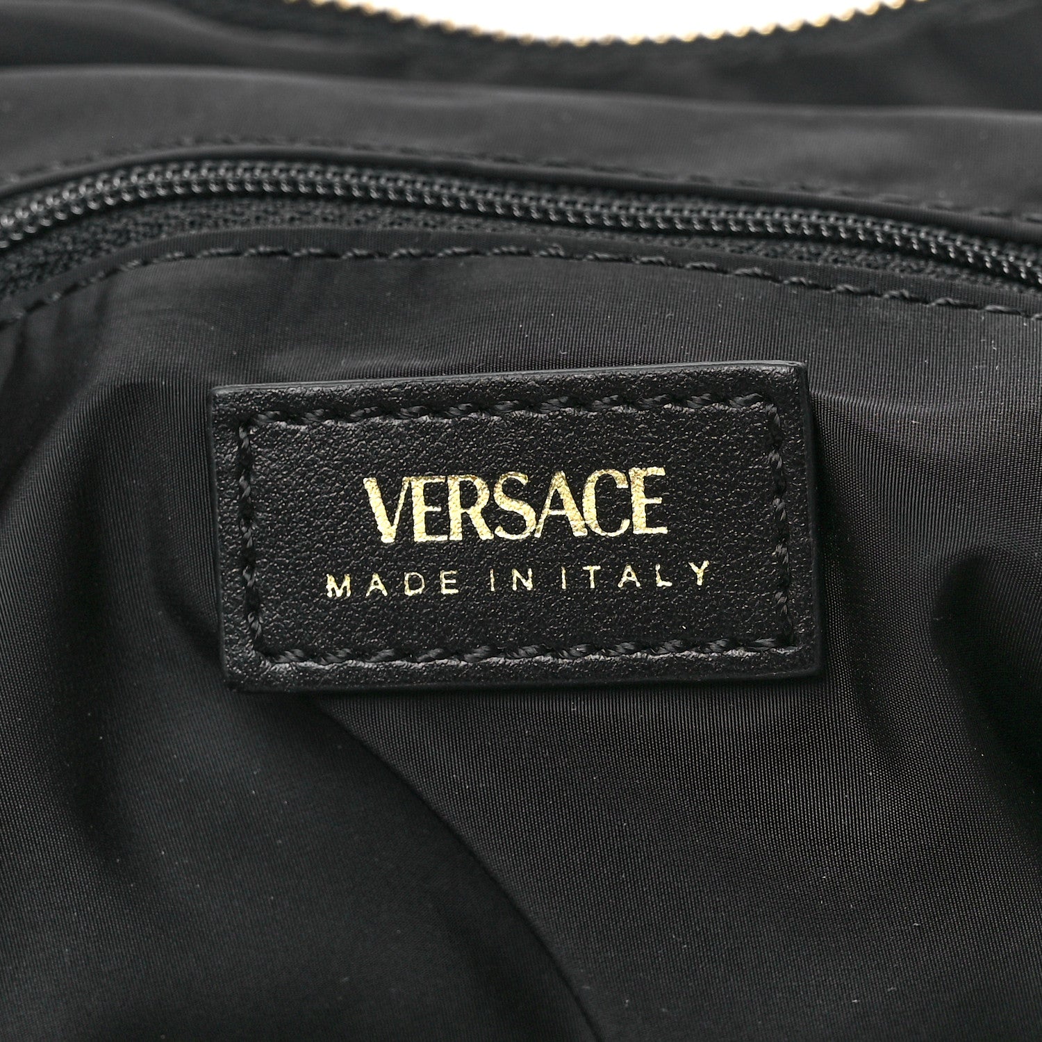 Versace Nylon Medusa Tote Dahlia Black 6 of 12
