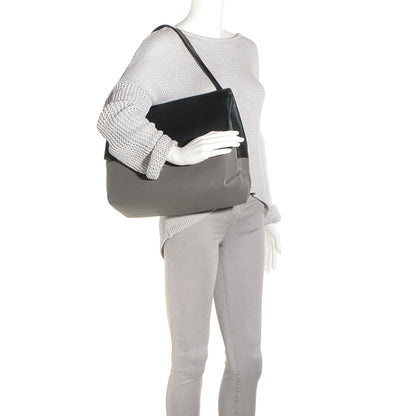 Celine Calfskin All Soft Shoulder Bag Black 2 of 8