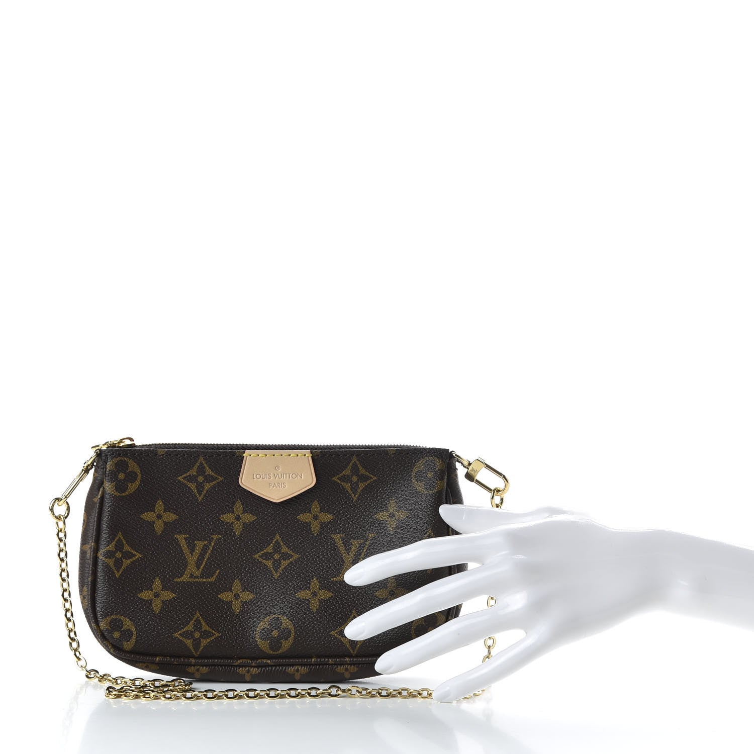 Louis Vuitton Monogram Multi Pochette Accessories Mini Pochette 2 of 9