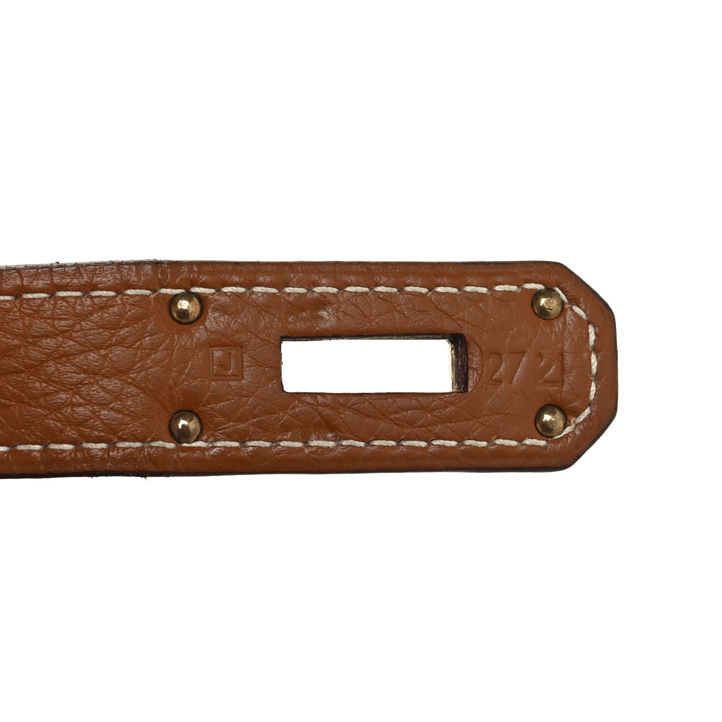 Taurillon Clemence Voyage Kelly 50 Gold