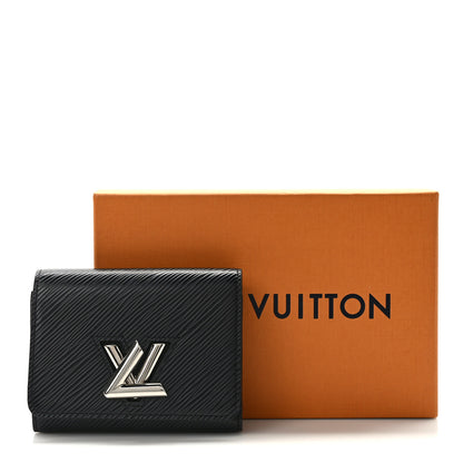 Louis Vuitton Epi Twist XS Wallet Black 9 of 9